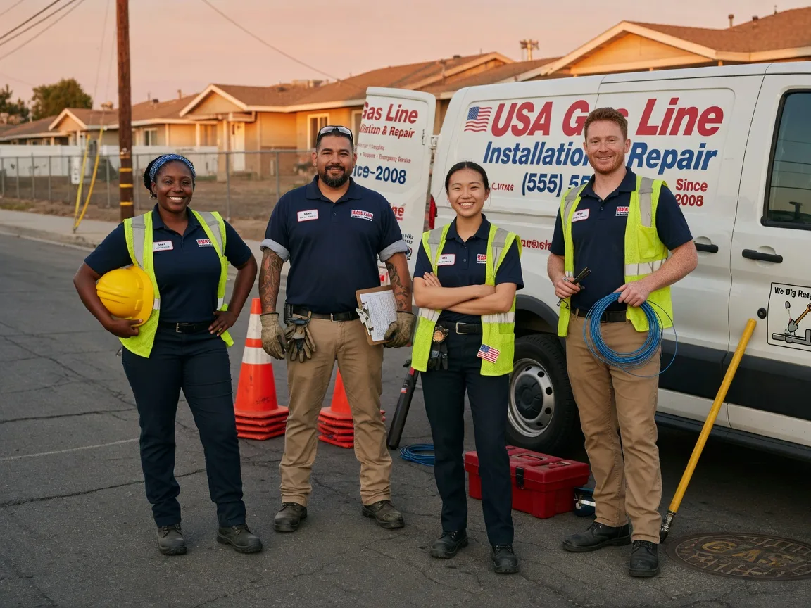 Gas Line Installation company in Brinson, GA